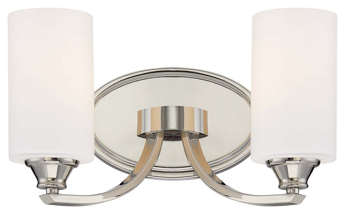 Minka-Lavery 3982-613 Two Light Bath, Polished Nickel