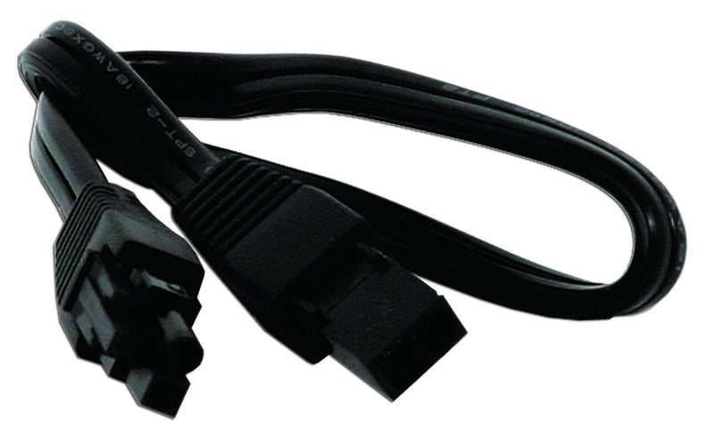 American Lighting ALLVPEX24-B 24" Linking Ext For Puck, Black/White