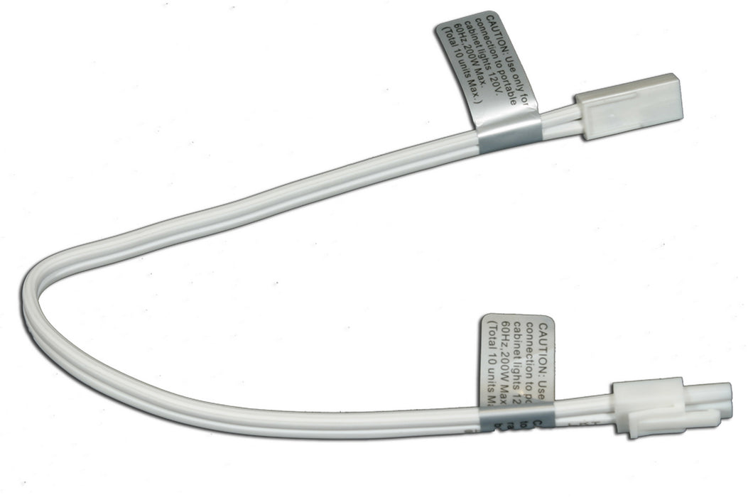 American Lighting ALLVPEX24WH-B 24" Linking Ext For Puck, White
