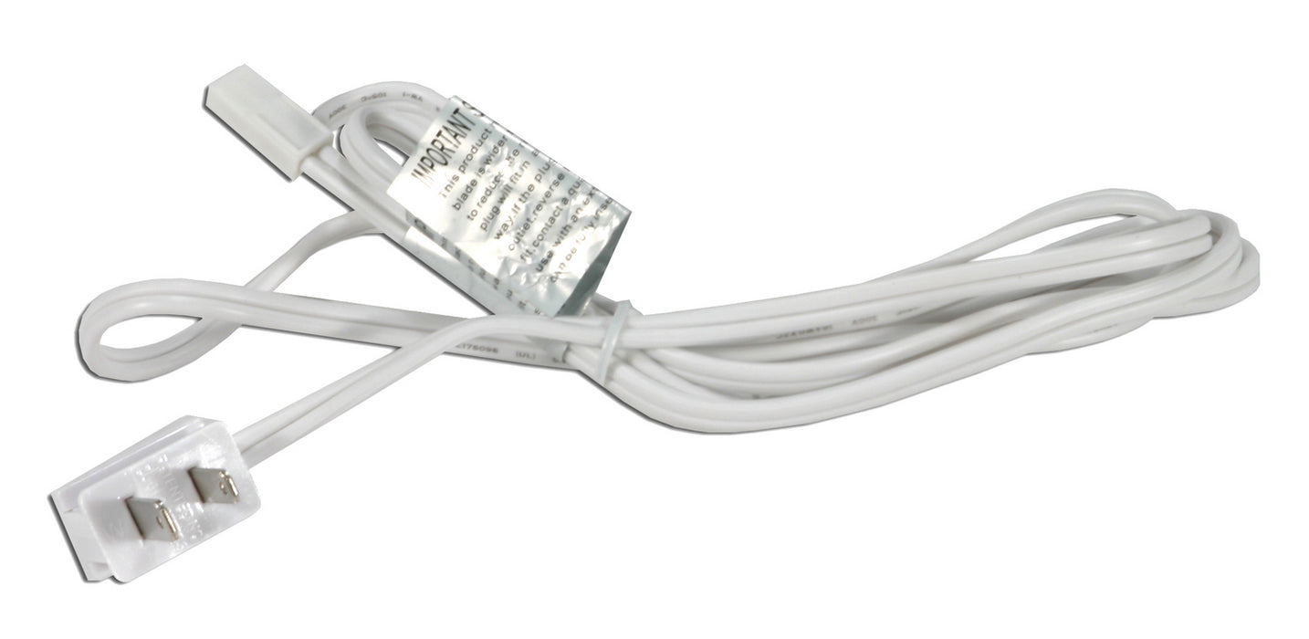 American Lighting ALLVP-PC6-WH 6' Pwr Cord For Pucks, White