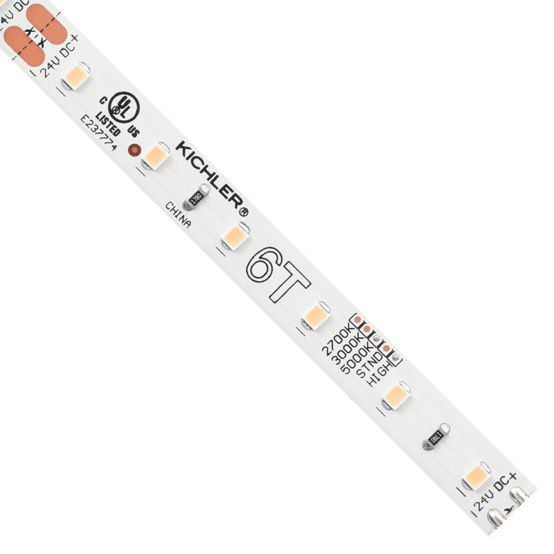 Kichler 6T1100H50WH LED Tape Light, White Material (Not Painted)