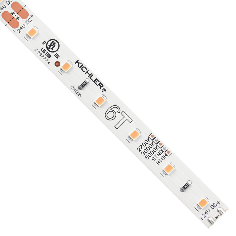 Kichler 6T1100S30WH LED Tape Light, White Material (Not Painted)