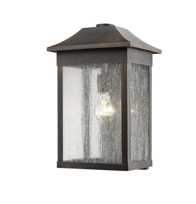 Artcraft SC13102RU One Light Wall Sconce, Rust