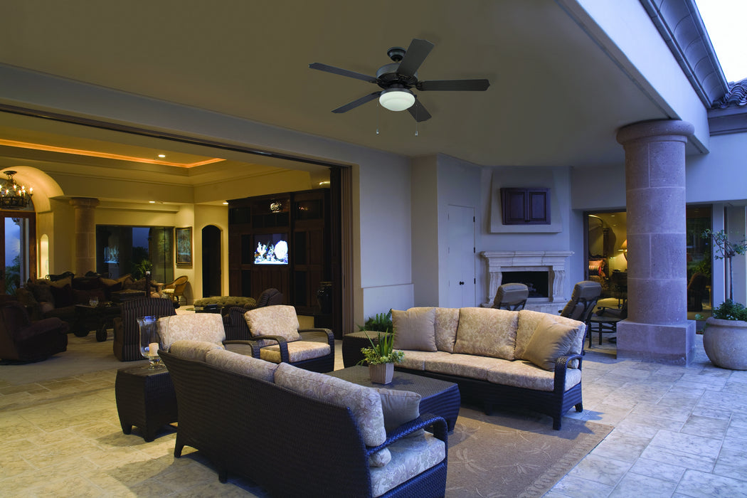 Craftmade END52MBK5PC1 52"Ceiling Fan, Matte Black