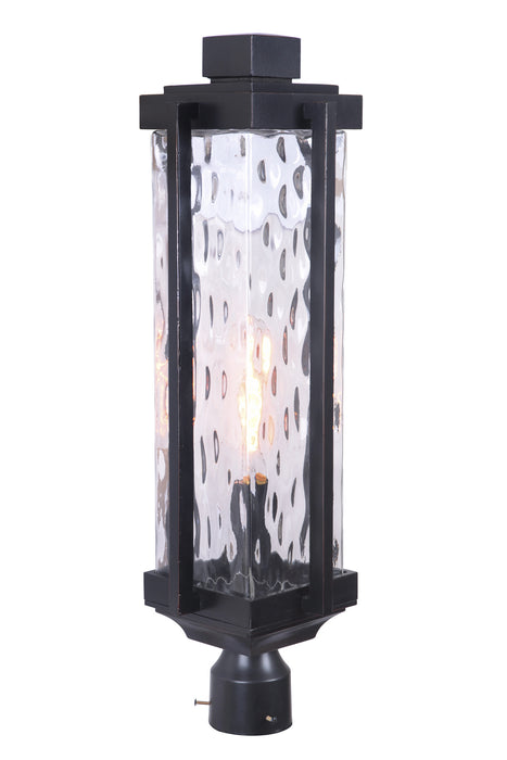 Craftmade Z2625-OBG One Light Post Mount, Oiled Bronze Gilded