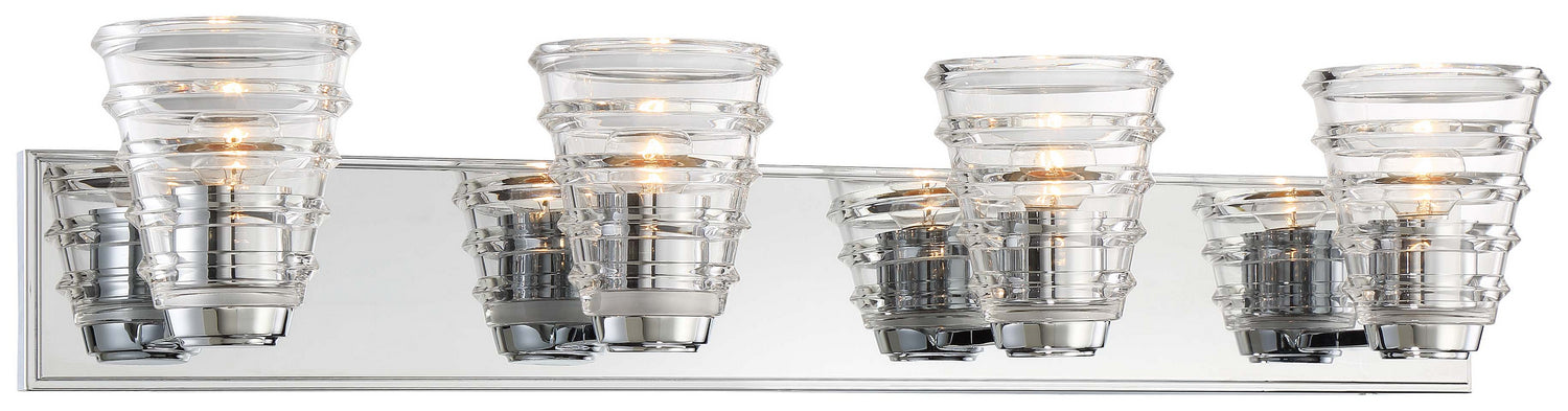 George Kovacs P1294-077 Four Light Bath, Chrome