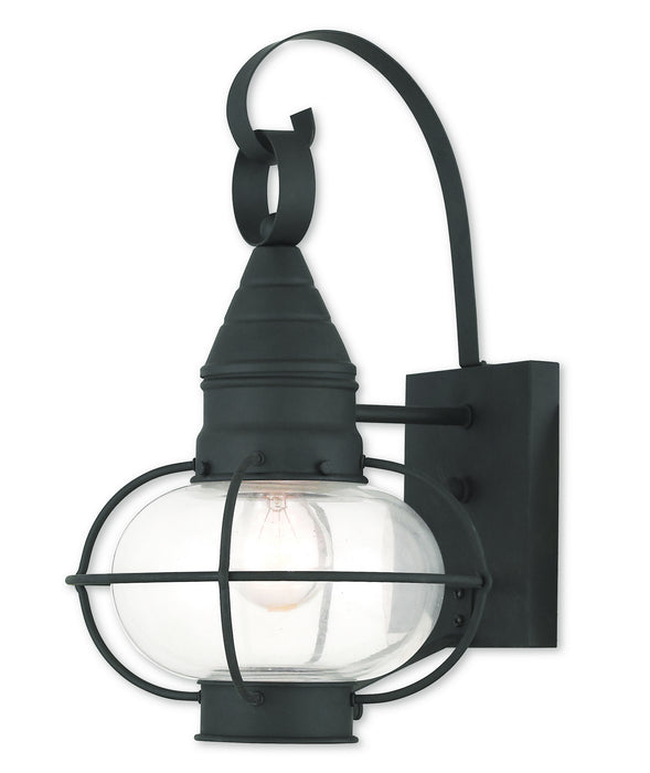 Livex Lighting 26901-04 One Light Outdoor Wall Lantern, Black