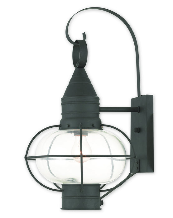 Livex Lighting 26904-04 One Light Outdoor Wall Lantern, Black