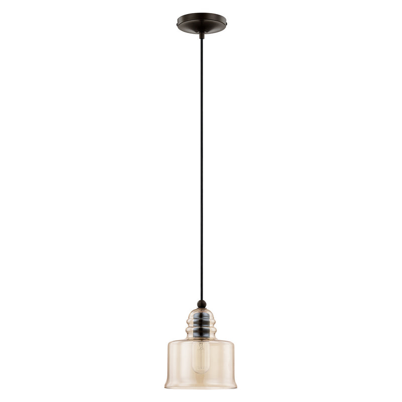 Livex Lighting 40630-92 One Light Mini Pendant, English Bronze