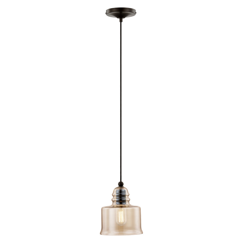 Livex Lighting 40630-92 One Light Mini Pendant, English Bronze