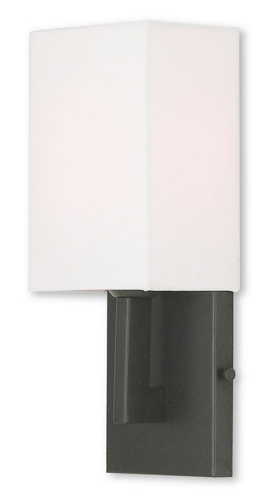 Livex Lighting 51101-07 One Light Wall Sconce, Bronze