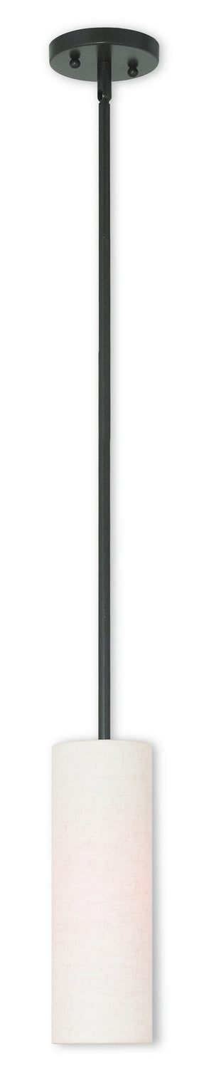 Livex Lighting 52130-92 One Light Mini Pendant, English Bronze