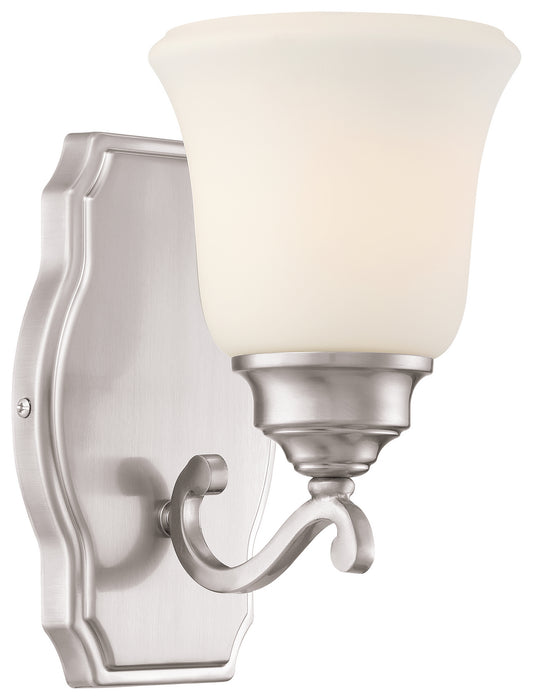 Minka-Lavery 3321-84 One Light Bath, Brushed Nickel
