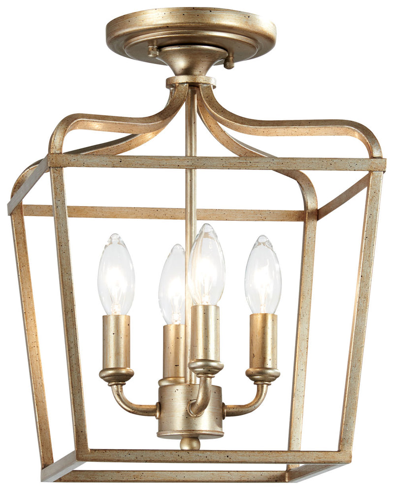 Minka-Lavery 4445-582 Four Light Pendant, Brio Gold