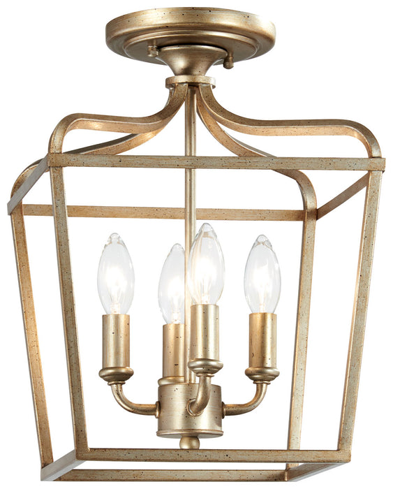 Minka-Lavery 4445-582 Four Light Pendant, Brio Gold