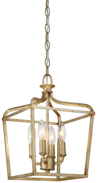 Minka-Lavery 4445-582 Four Light Pendant, Brio Gold