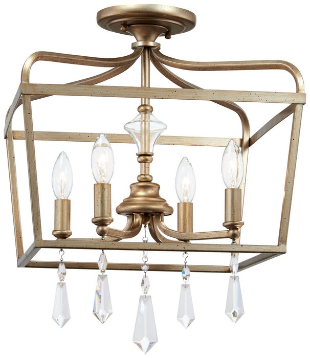 Minka-Lavery 4447-582 Four Light Pendant, Brio Gold