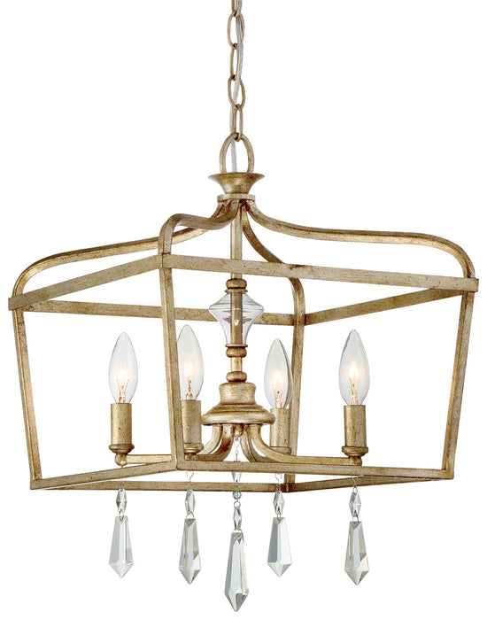 Minka-Lavery 4447-582 Four Light Pendant, Brio Gold