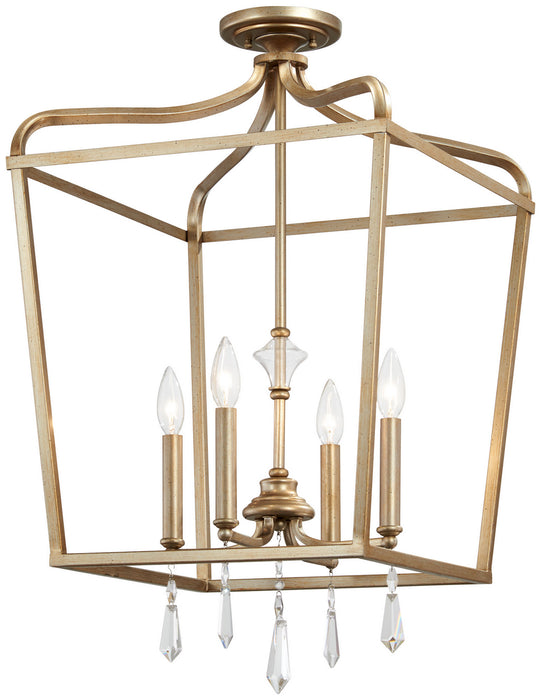 Minka-Lavery 4448-582 Four Light Pendant, Brio Gold