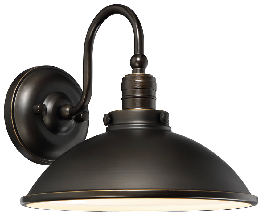 Minka-Lavery 71169-143C-L LED Wall Mount, Oil Rubbed Bronze W/ Gold High