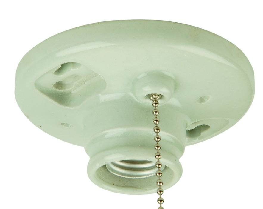 Craftmade K858-SO Keyless Lamp Holder, White