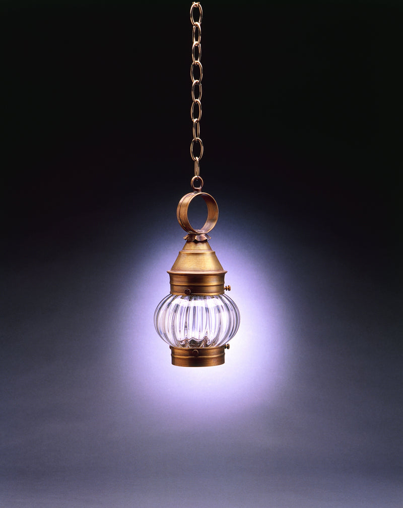 Northeast Lantern 2012-AB-MED-OPT One Light Hanging Lantern, Antique Brass