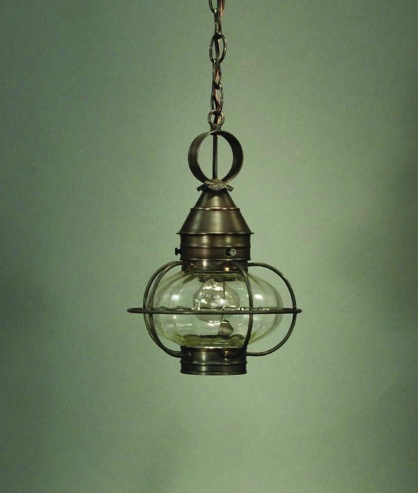 Northeast Lantern 2522-DB-MED-OPT One Light Hanging Lantern, Dark Brass
