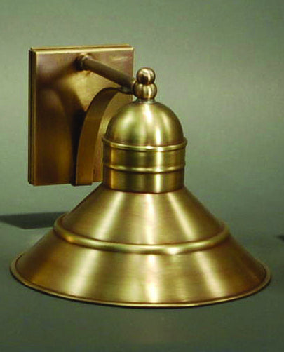 Northeast Lantern 3421-AB-MED One Light Wall Mount, Antique Brass