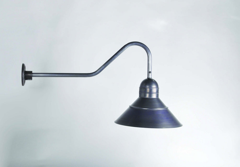 Northeast Lantern 3446-DB-MED One Light Wall Mount, Dark Brass