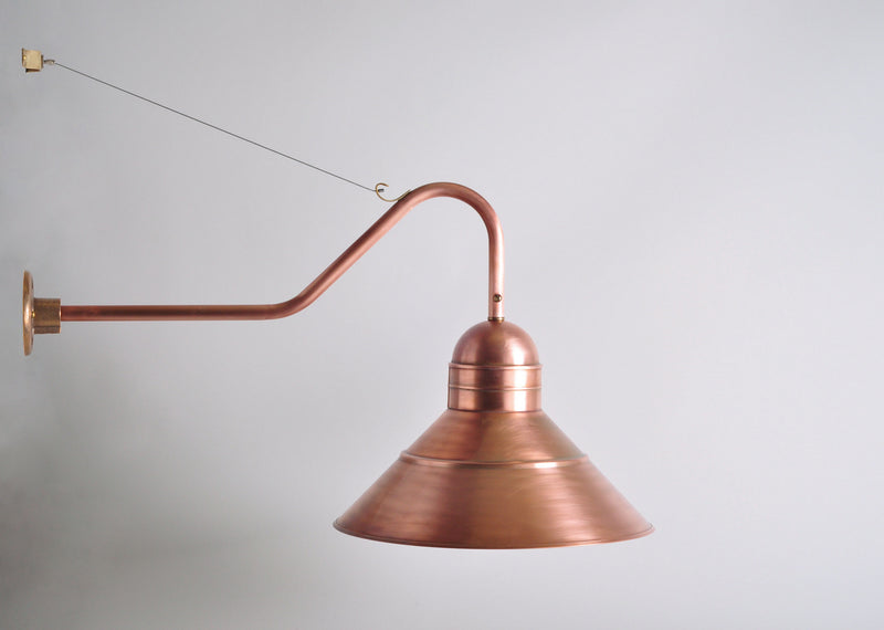 Northeast Lantern 3456-AC-MED One Light Wall Mount, Antique Copper