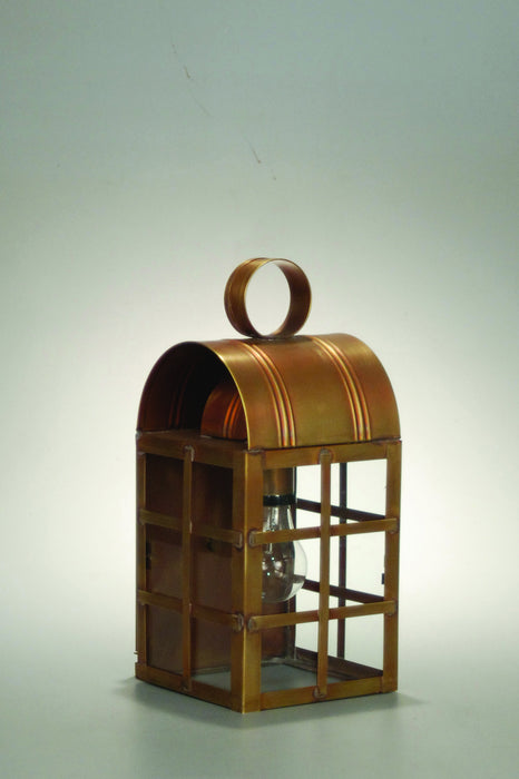 Northeast Lantern 6131-AB-MED-CLR-NS One Light Wall Mount, Antique Brass