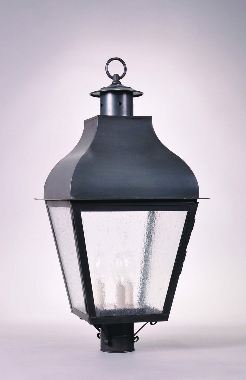 Northeast Lantern 7643-DB-LT3-SMG Three Light Post Mount, Dark Brass