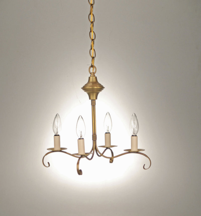 Northeast Lantern 984-AB-LT4 Four Light Hanging Lantern, Antique Brass