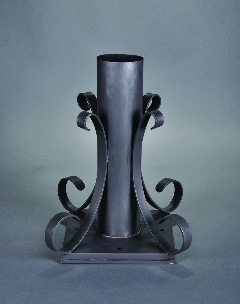 Northeast Lantern PM03-DB Pier Mount, Dark Brass