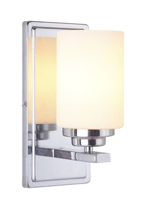 Craftmade 39701-CH One Light Wall Sconce, Chrome