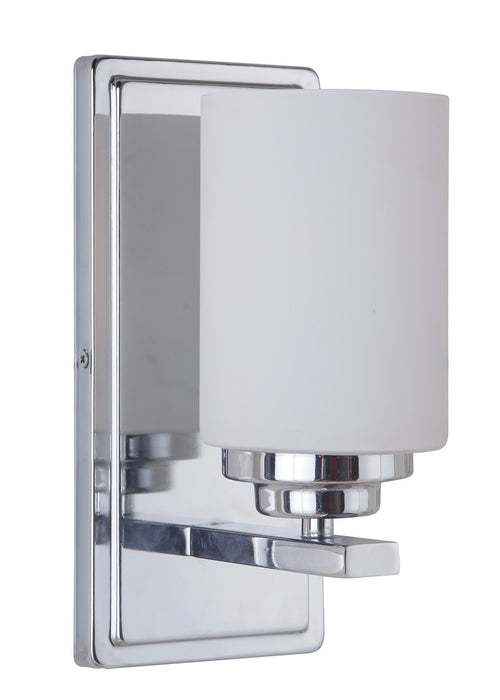 Craftmade 39701-CH One Light Wall Sconce, Chrome