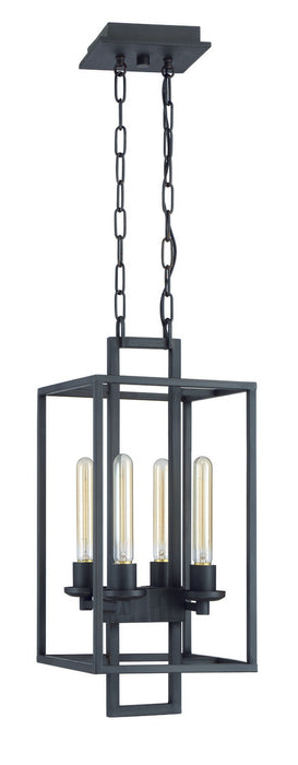 Craftmade 41534-ABZ Four Light Foyer Pendant, Aged Bronze Brushed