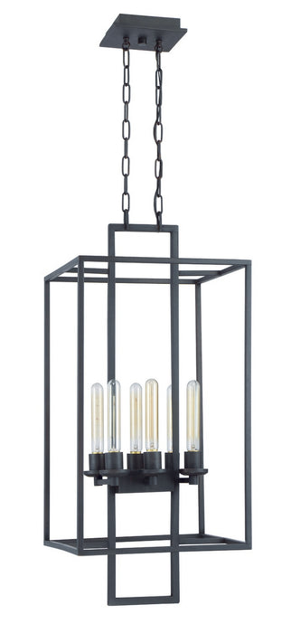 Craftmade 41536-ABZ Six Light Foyer Pendant, Aged Bronze Brushed