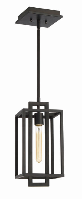 Craftmade 41591-ABZ One Light Pendant, Aged Bronze Brushed