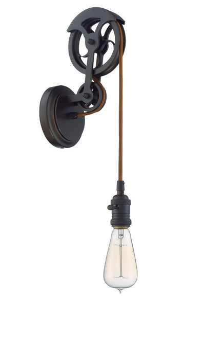 Craftmade CPMKPW-1ABZ One Light Wall Sconce, Aged Bronze Brushed