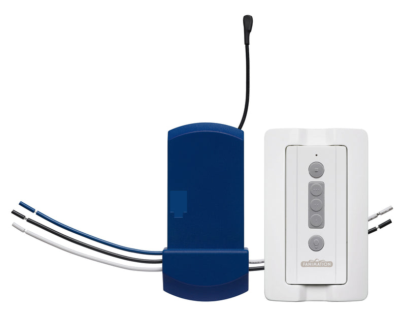 Fanimation BTCR9 Remote and Receiver, White