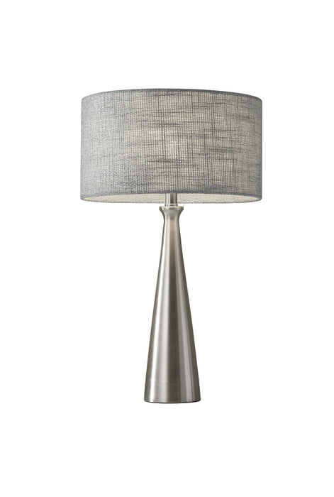 Adesso Home 1517-22 Table Lamp, Brushed Steel