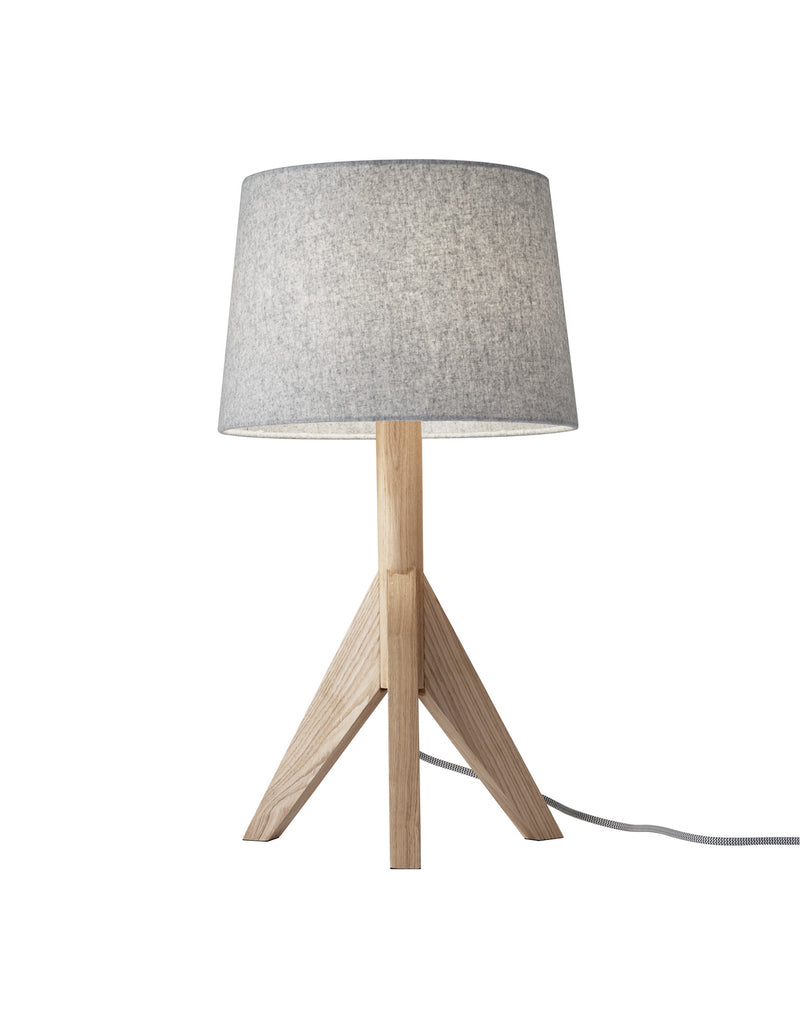 Adesso Home 3207-12 Table Lamp, Natural Ash Wood