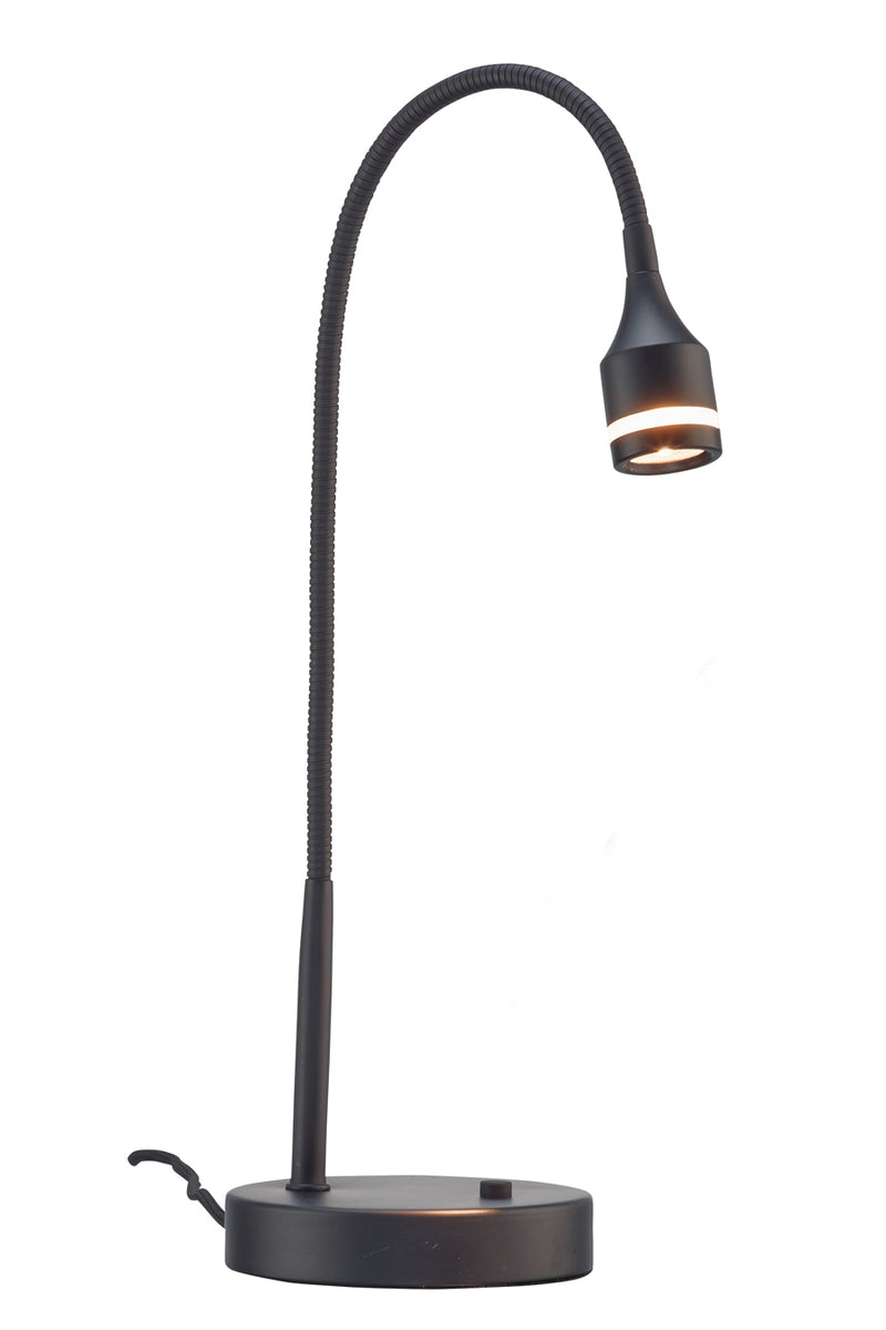 Adesso Home 3218-01 LED Desk Lamp, Matte Black