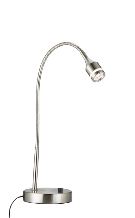 Adesso Home 3218-22 LED Desk Lamp, Brushed Steel