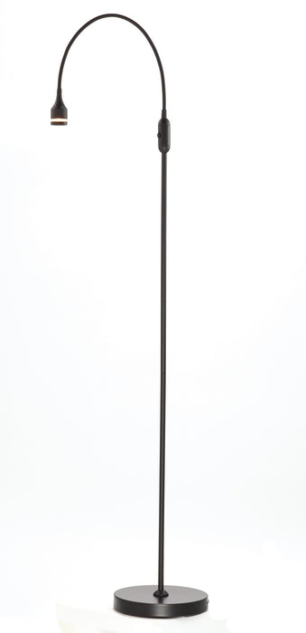 Adesso Home 3219-01 LED Floor Lamp, Matte Black
