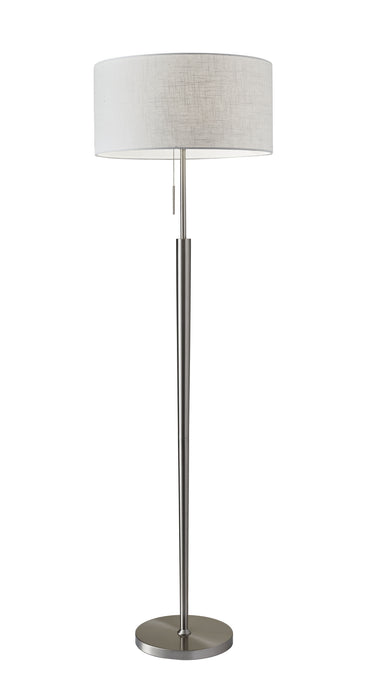 Adesso Home 3457-22 Floor Lamp, Brushed Steel