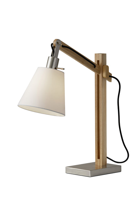 Adesso Home 4088-12 Table Lamp, Brushed Steel