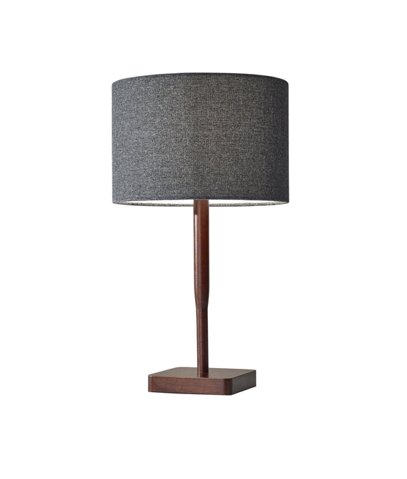 Adesso Home 4092-15 Table Lamp, Walnut Rubber Wood