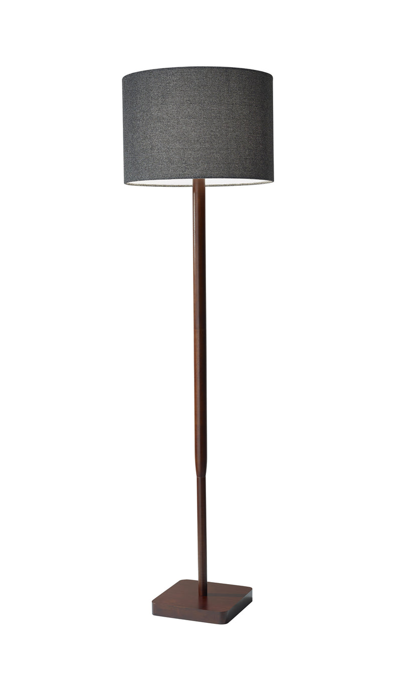 Adesso Home 4093-15 Floor Lamp, Walnut Rubber Wood